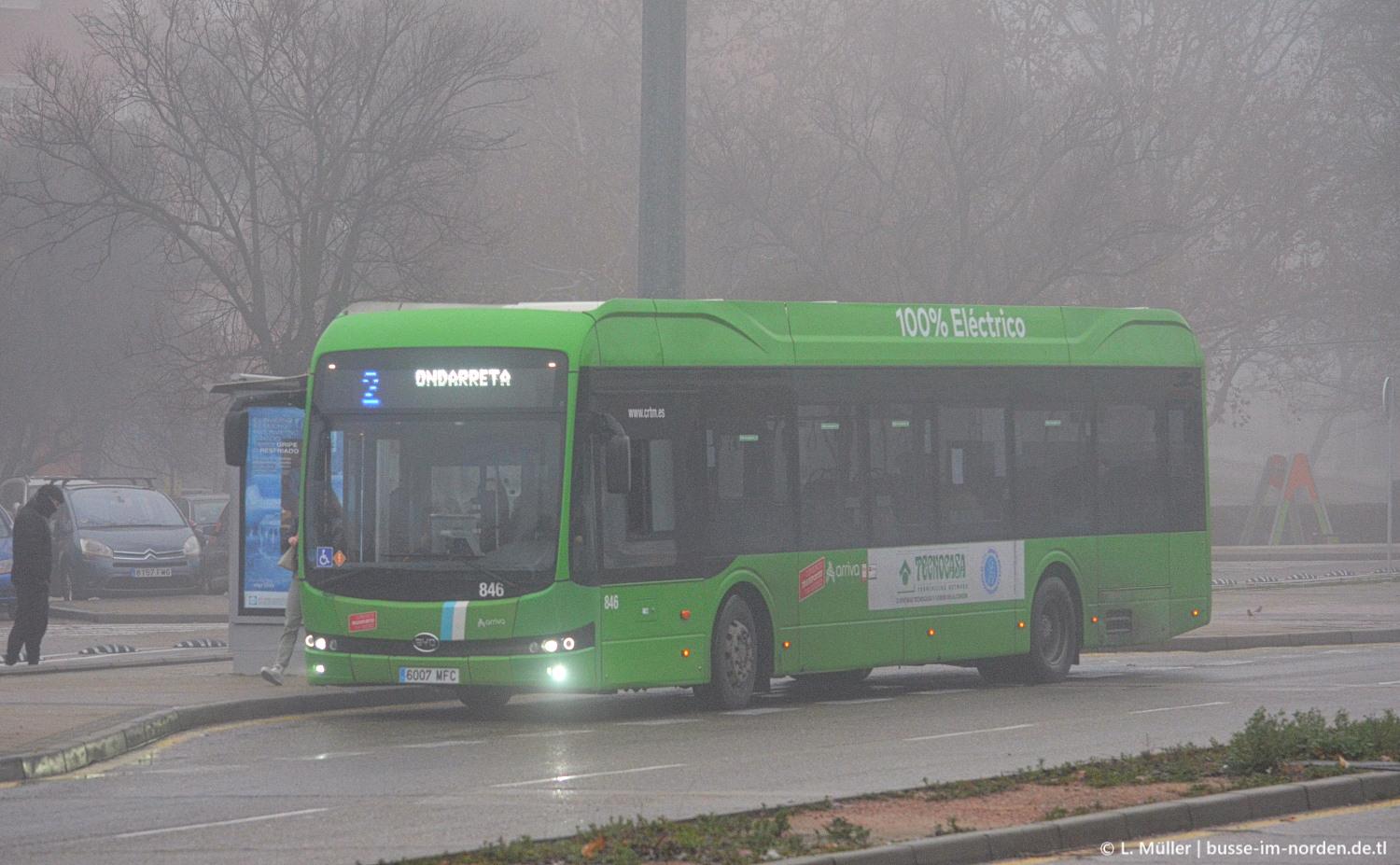 Испания, BYD K9UD № 846