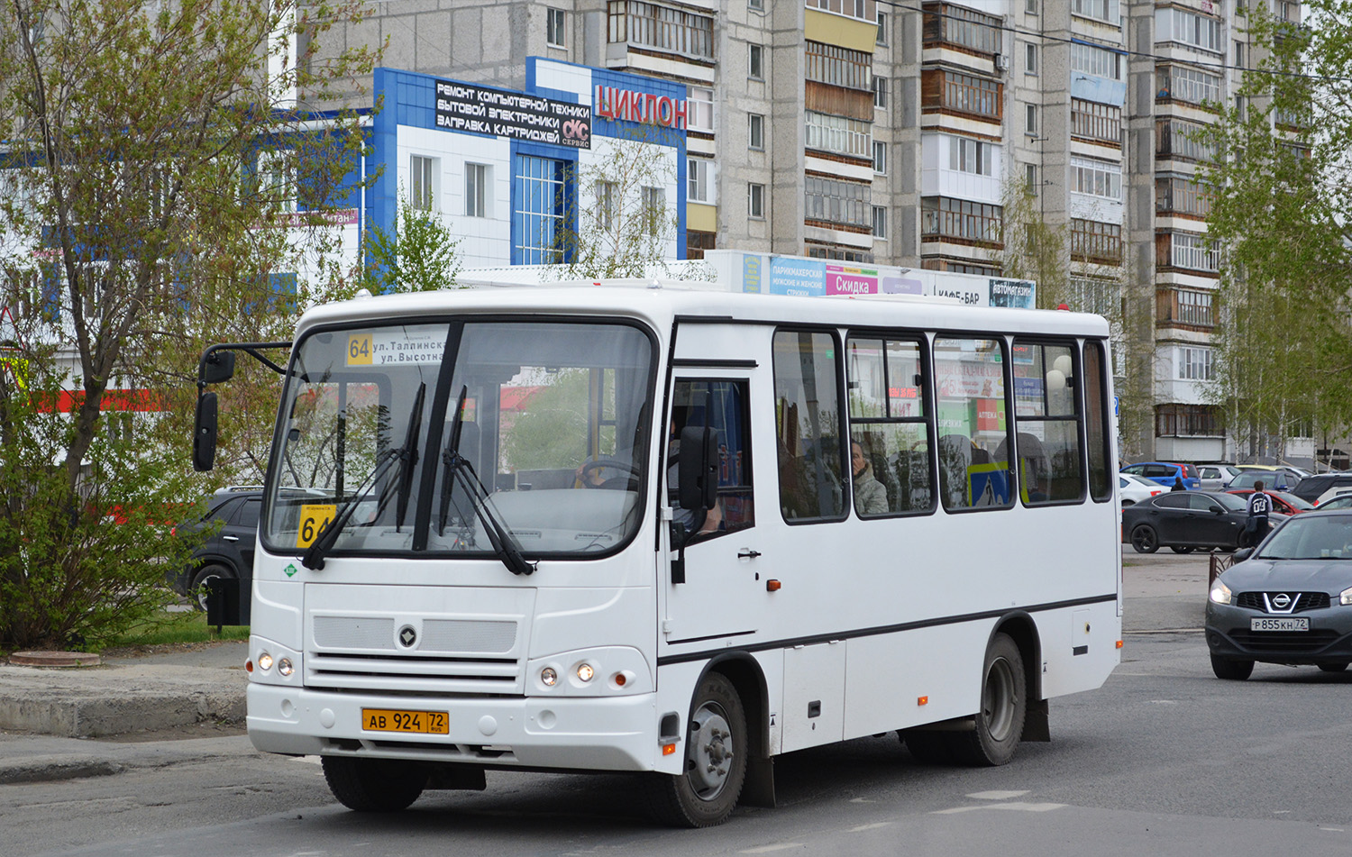 Тюменская область, ПАЗ-320302-12 № АВ 924 72