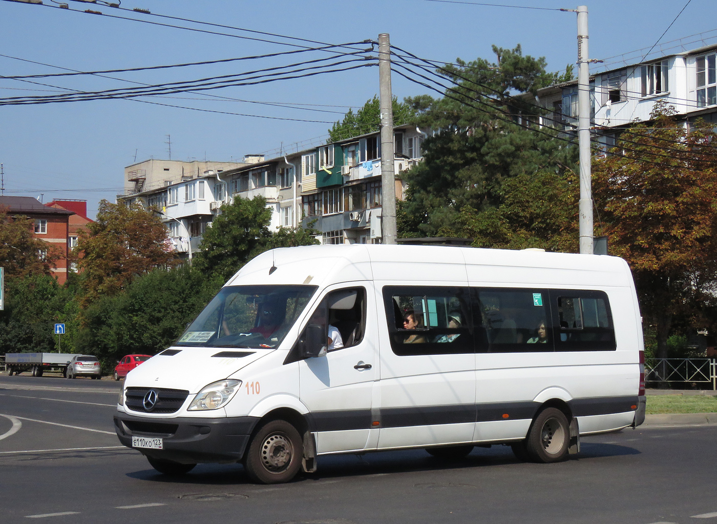 Краснодарский край, Луидор-22360C (MB Sprinter) № Е 110 КО 123