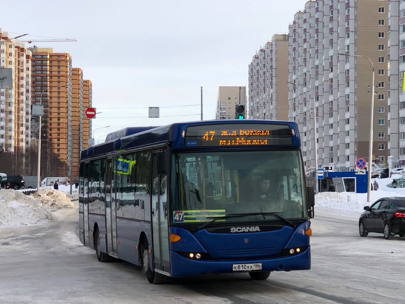 Ханты-Мансийский АО, Scania OmniLink II (Скания-Питер) № К 810 ХА 186