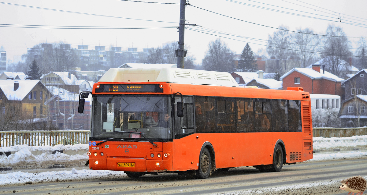 Нижегородская область, ЛиАЗ-5292.67 (CNG) № 20549