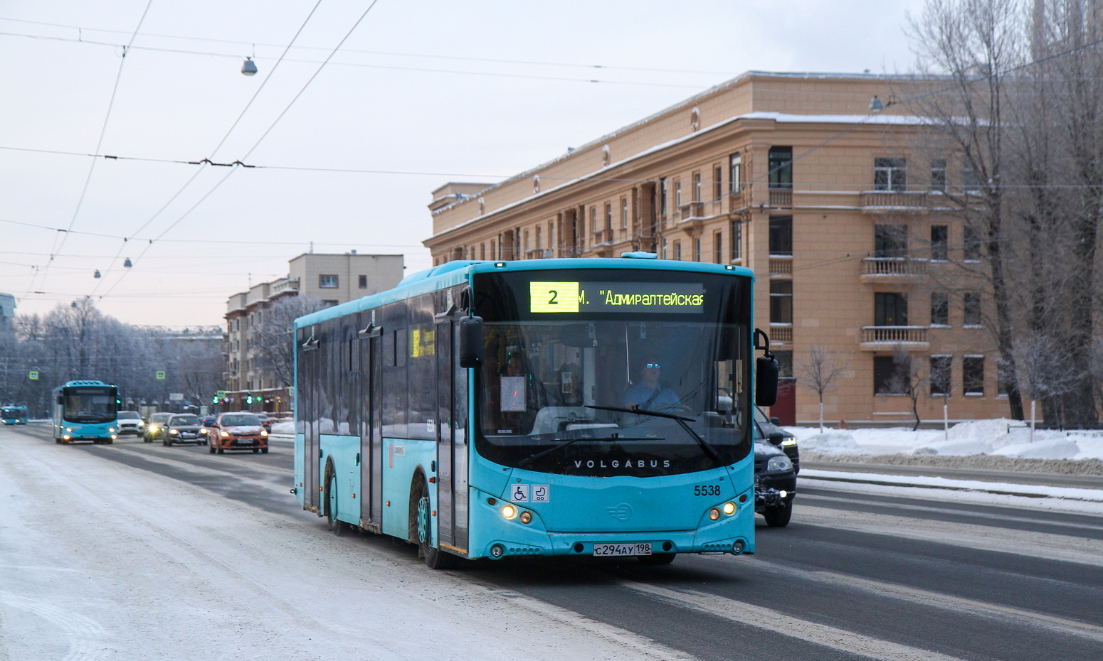 Санкт-Петербург, Volgabus-5270.02 № 5538
