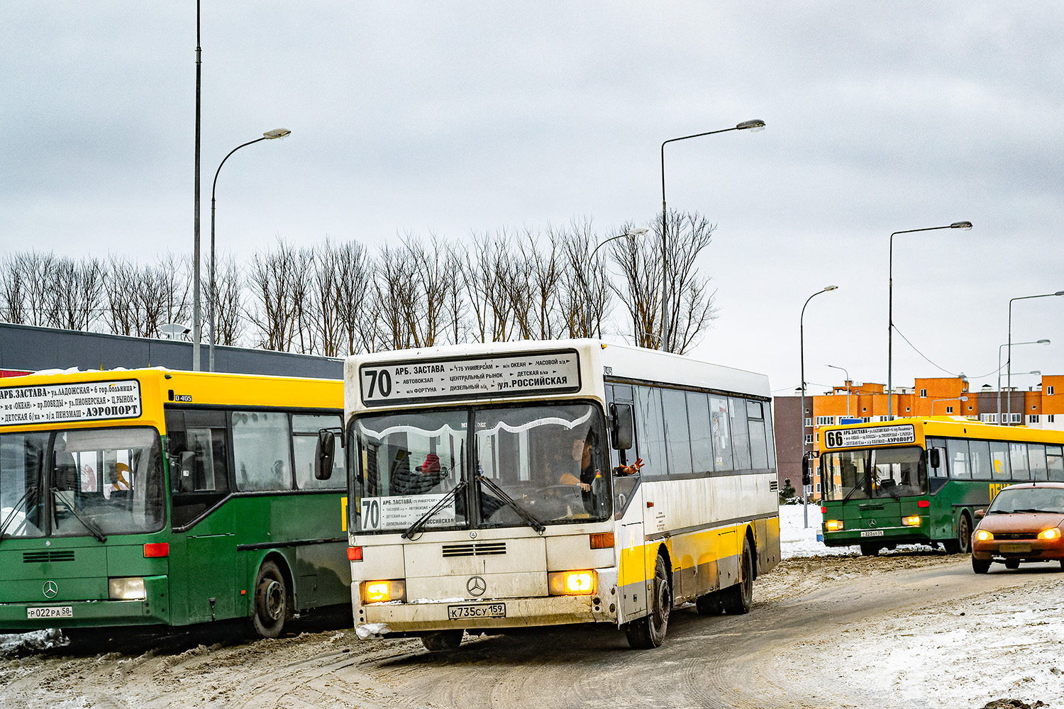 Пензенская область, Mercedes-Benz O405 № К 735 СУ 159