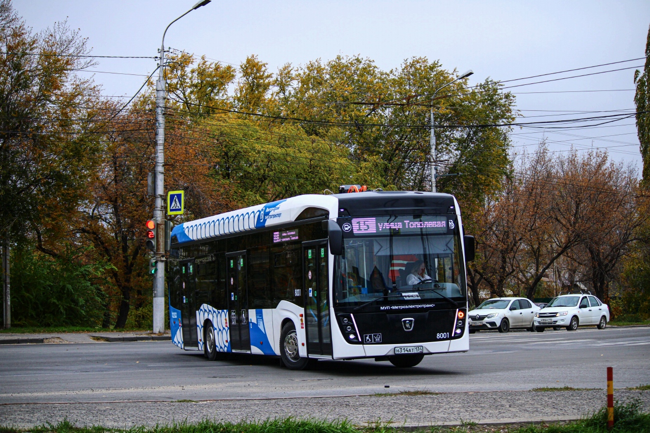 Волгоградская область, КАМАЗ-6282 № 8001