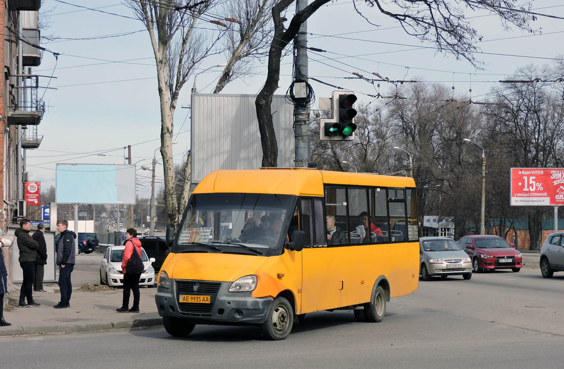 Днепропетровская область, Рута 25D № AE 9935 AA