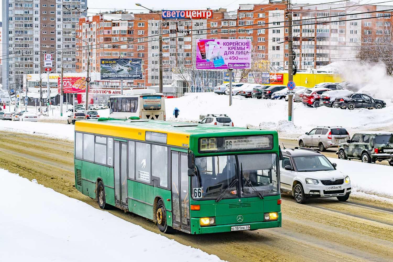 Пензенская область, Mercedes-Benz O405N2 № Е 181 МК 33