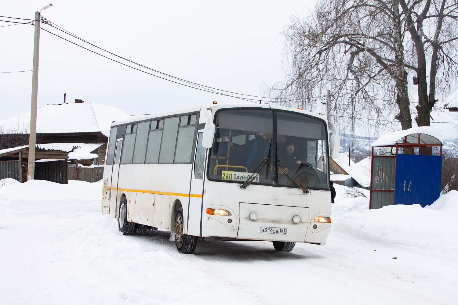 Пермский край, КАвЗ-4238-02 № Н 314 СВ 159