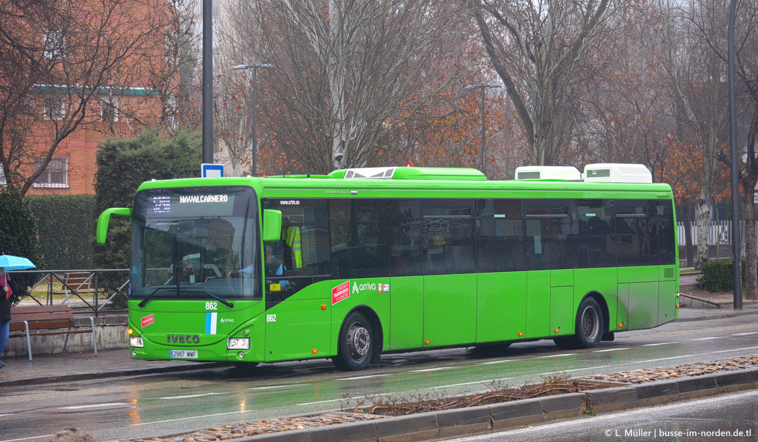 Испания, IVECO Crossway LE LINE 13M Hybrid № 862