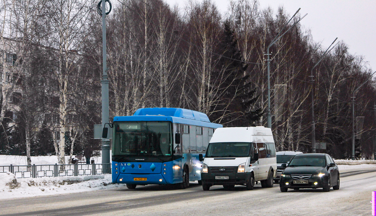 Kemerovo region - Kuzbass, NefAZ-5299-30-56 Nr. 544; Kemerovo region - Kuzbass, Promteh-2243JD (Ford Transit) Nr. О 986 АВ 142