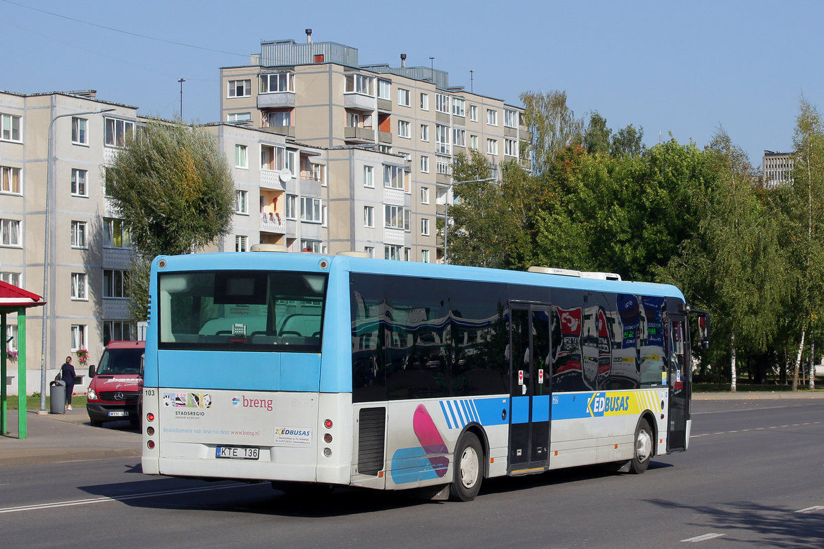 Литва, VDL Berkhof Ambassador 200 № 103