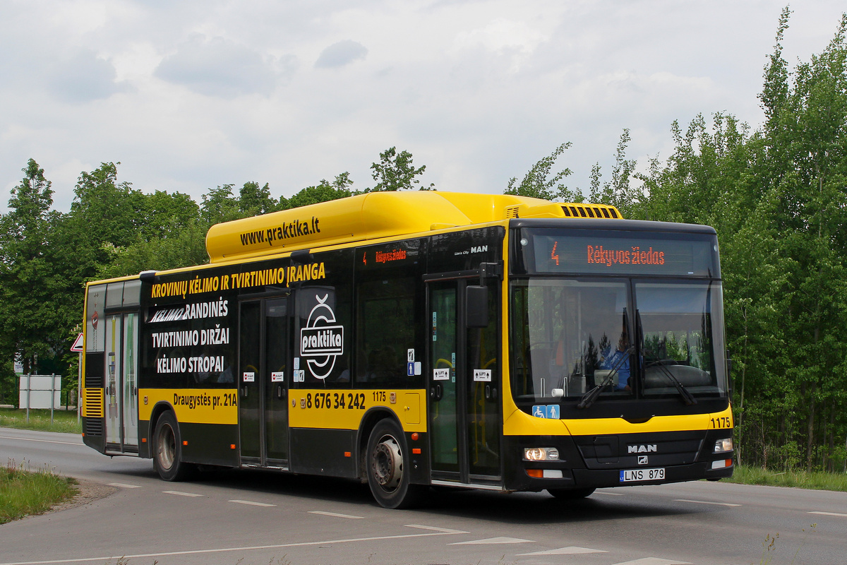 Lithuania, MAN A21 Lion's City NL243 CNG № 1175