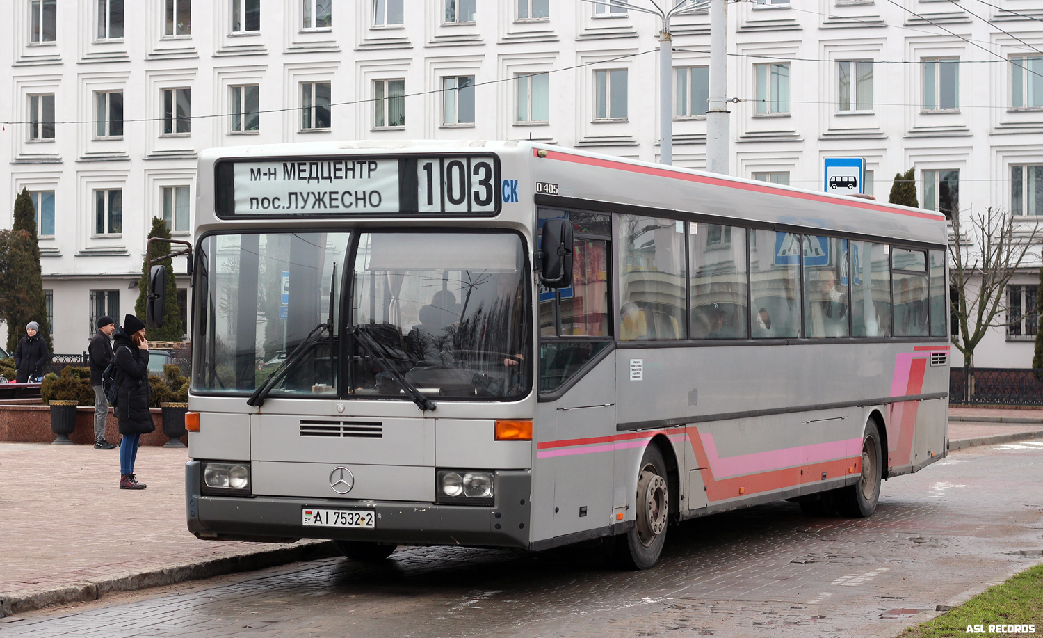 Витебская область, Mercedes-Benz O405 № АІ 7532-2