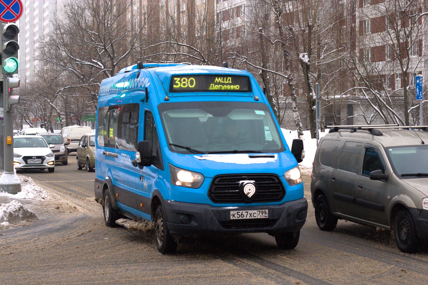 Москва, Нижегородец-222708 (Ford Transit FBD) № 1775106