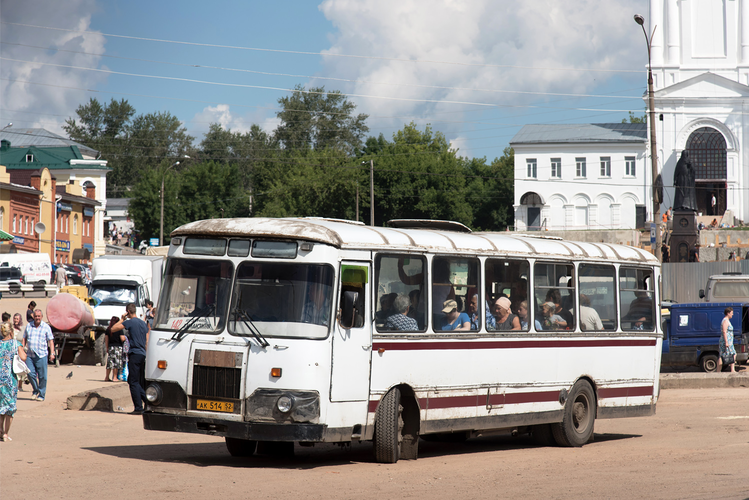 Nizhegorodskaya region, LiAZ-677M (BARZ) Nr. АК 514 52