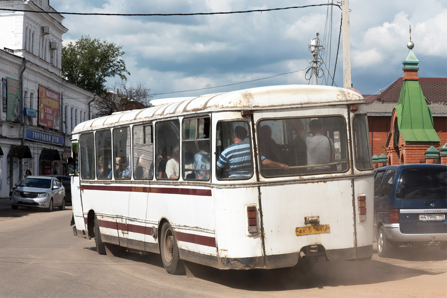 Nizhegorodskaya region, LiAZ-677M (BARZ) č. АК 514 52