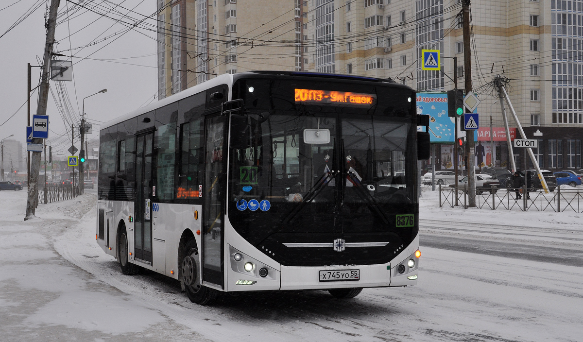 Омская область, Zhong Tong LCK6860HG № 8376