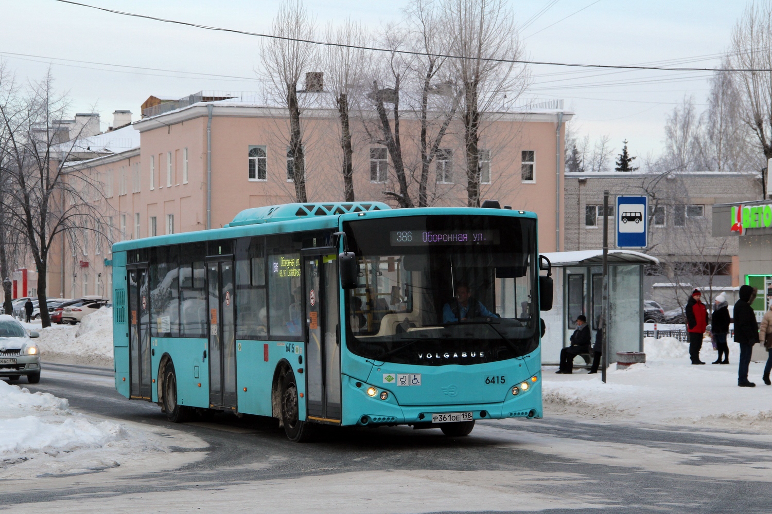 Санкт-Петербург, Volgabus-5270.G4 (LNG) № 6415