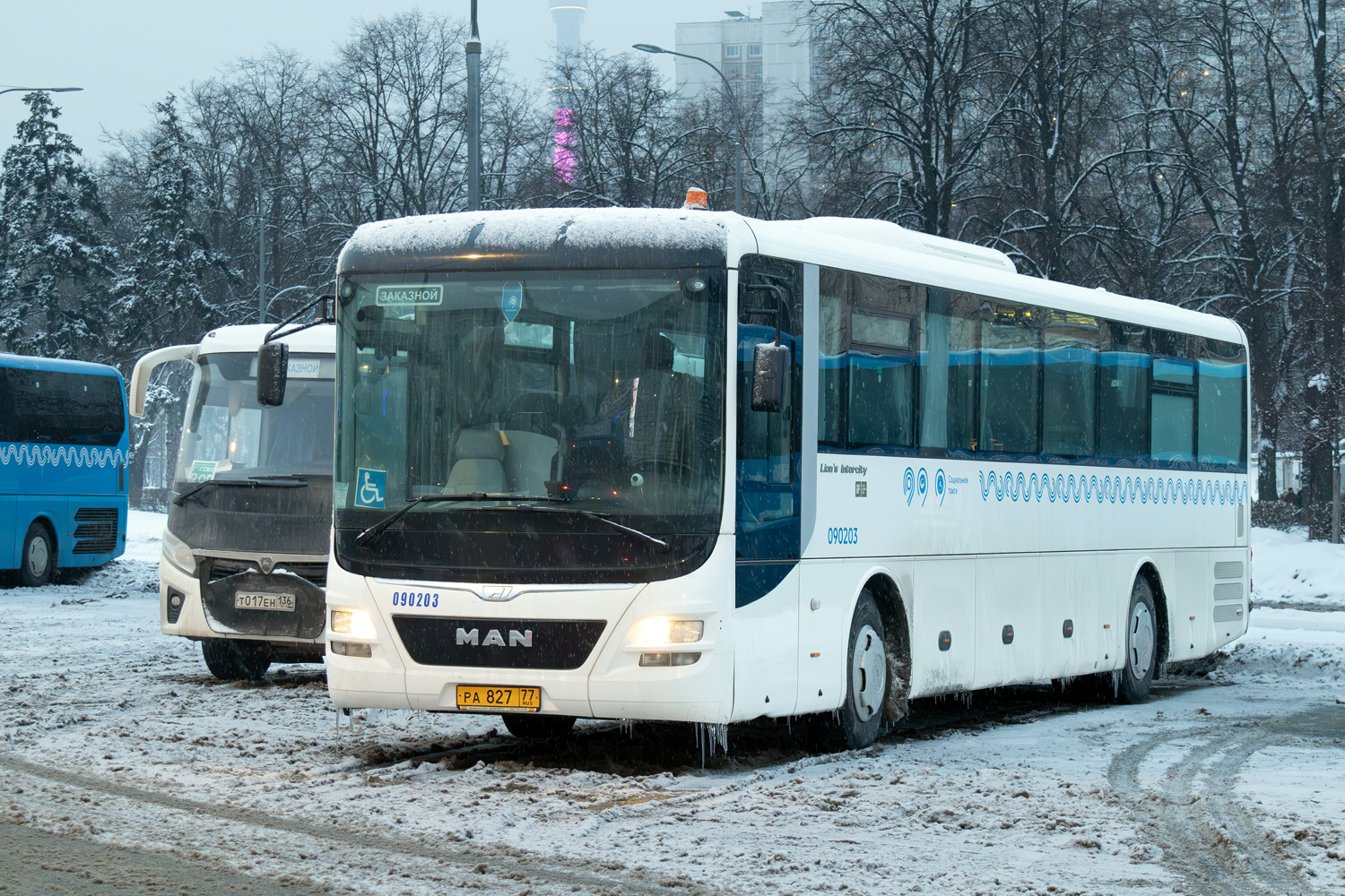Moskwa, MAN R60 Lion's Intercity ÜL290 Nr РА 827 77