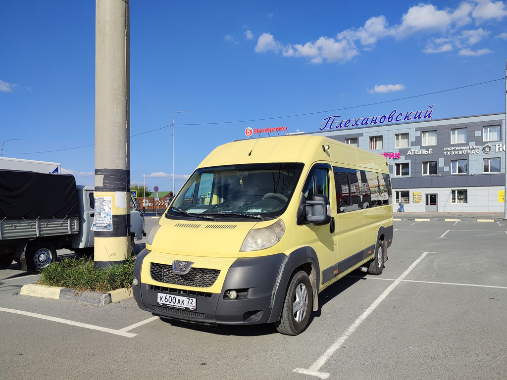 Тюменская область, Нижегородец-2227SK (Peugeot Boxer) № К 600 АК 72