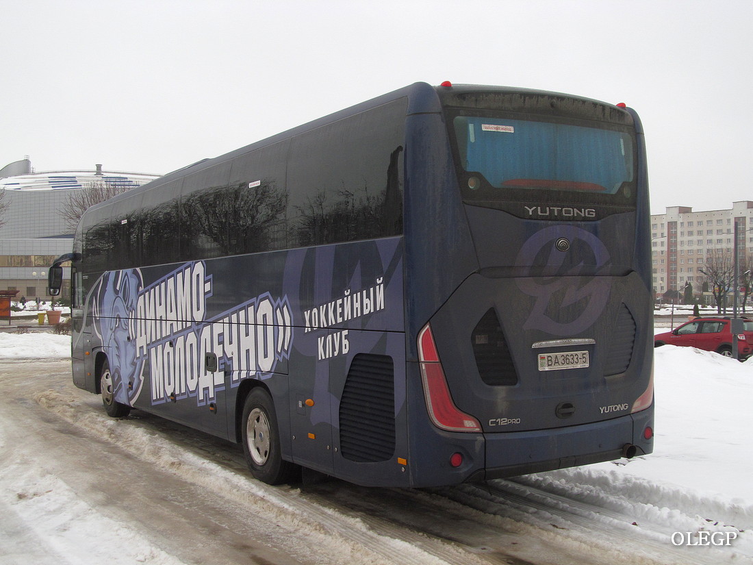 Минская область, Yutong C12PRO (ZK6128H) № ВА 3633-5 Минская область, Yutong C12PRO (ZK6128H) № ВА 3633-5