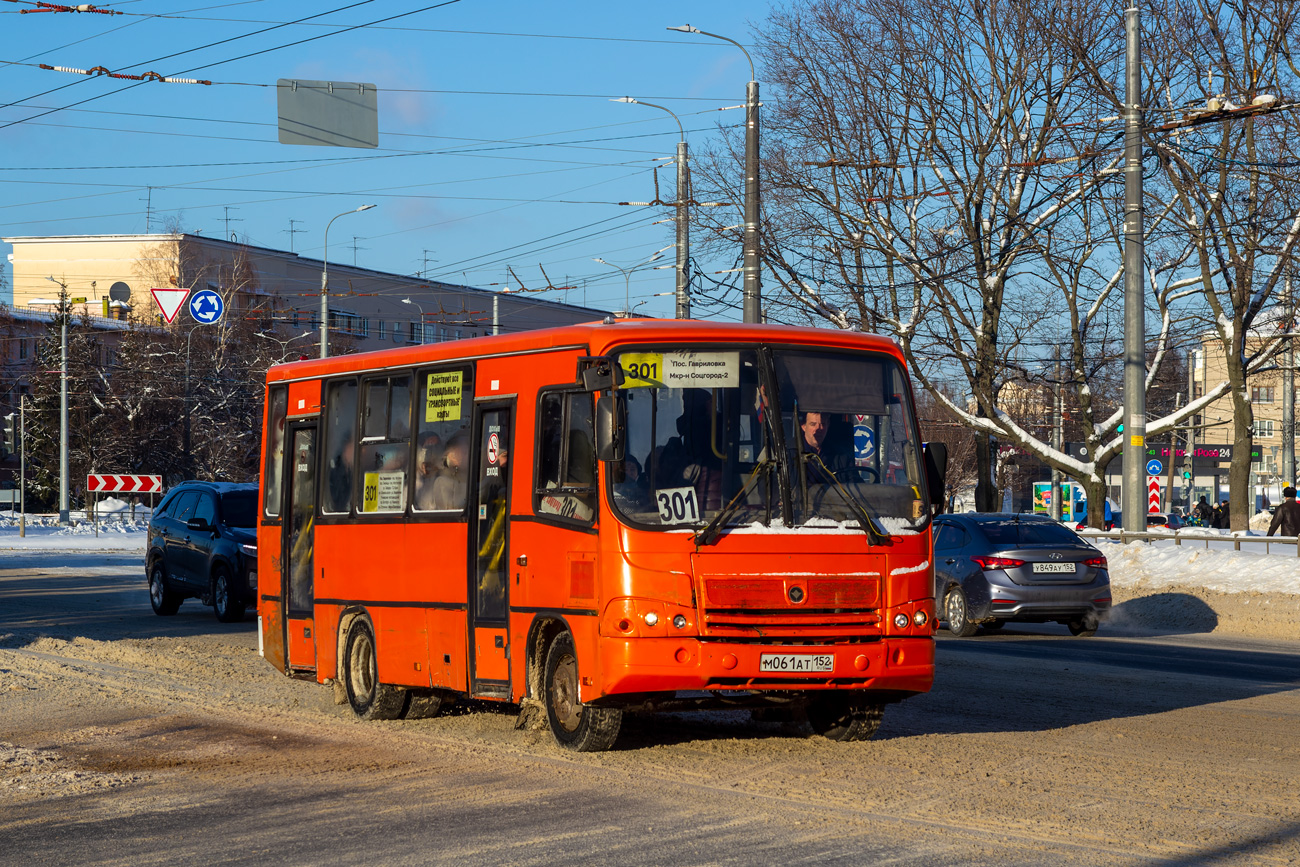 Нижегородская область, ПАЗ-320402-05 № М 061 АТ 152