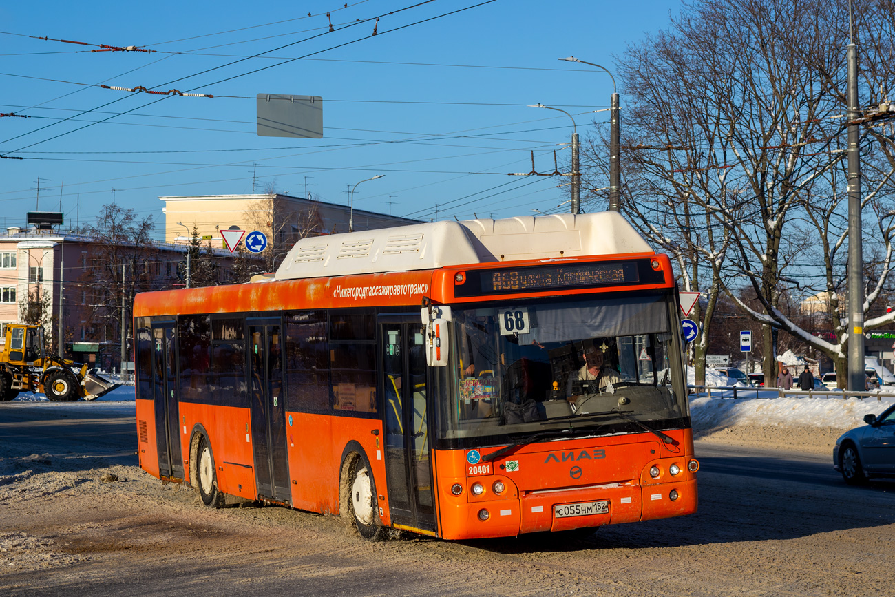 Нижегородская область, ЛиАЗ-5292.67 (CNG) № 20401