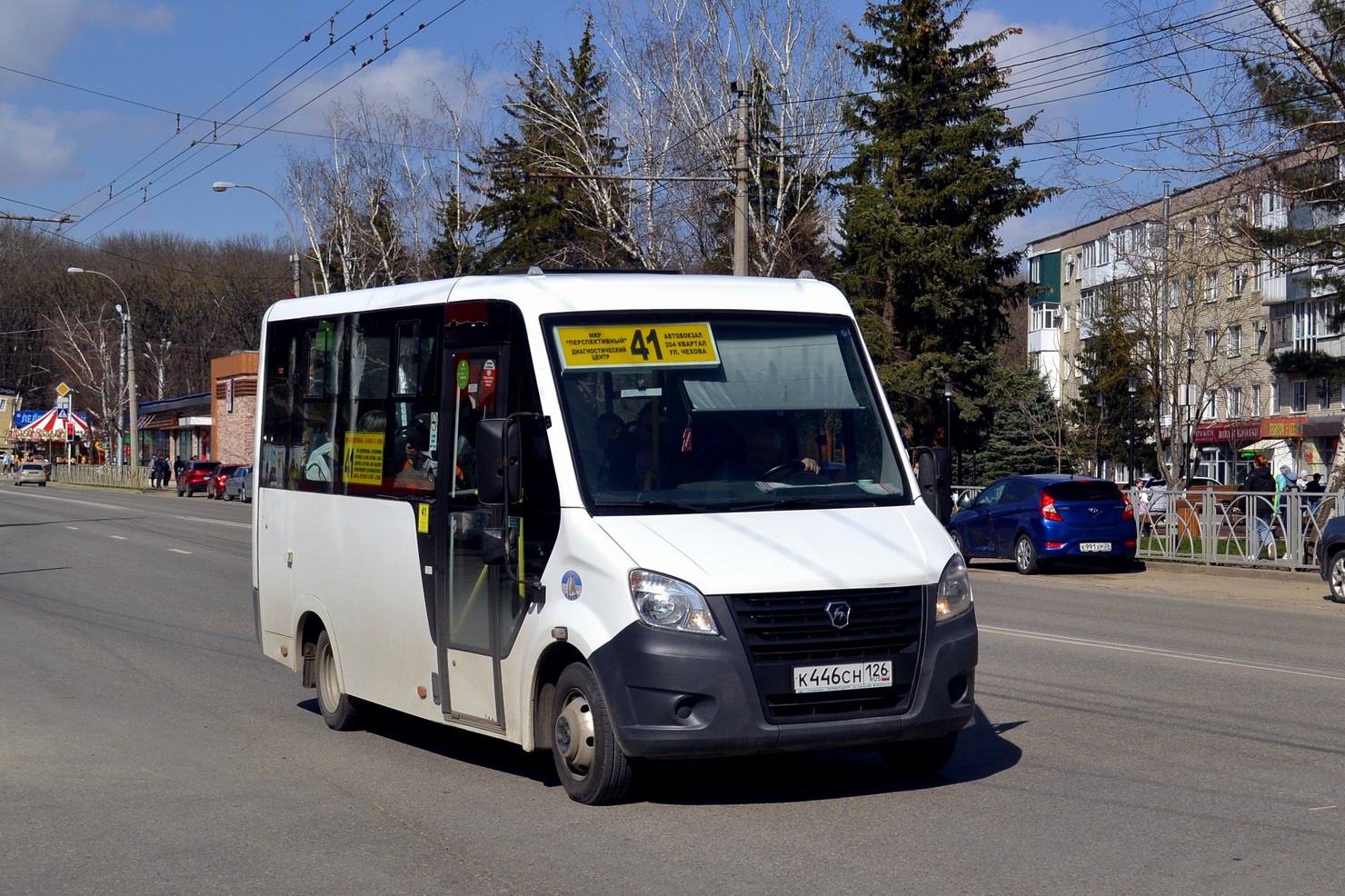 Ставропольский край, ГАЗ-A64R42 Next № К 446 СН 126