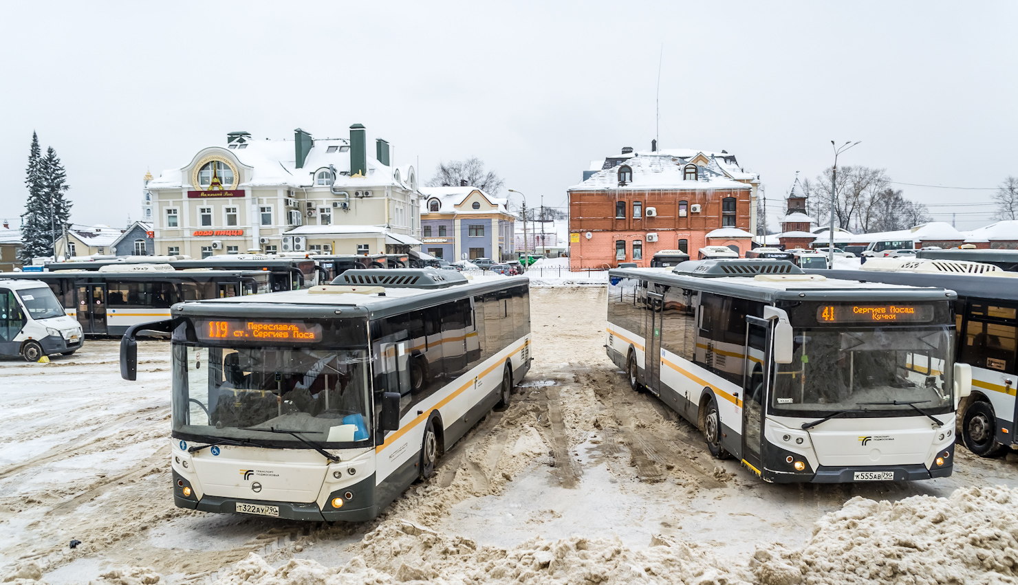 Obwód moskiewski, LiAZ-5292.65-03 Nr 107322; Obwód moskiewski, LiAZ-5292.65-03 Nr 107555