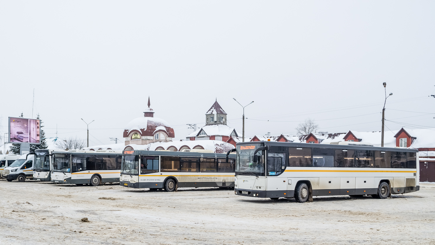 Όμπλαστ της Μόσχας, LiAZ-5250 # Х 192 РС 750; Όμπλαστ της Μόσχας — Bus stations, terminal stations and stops