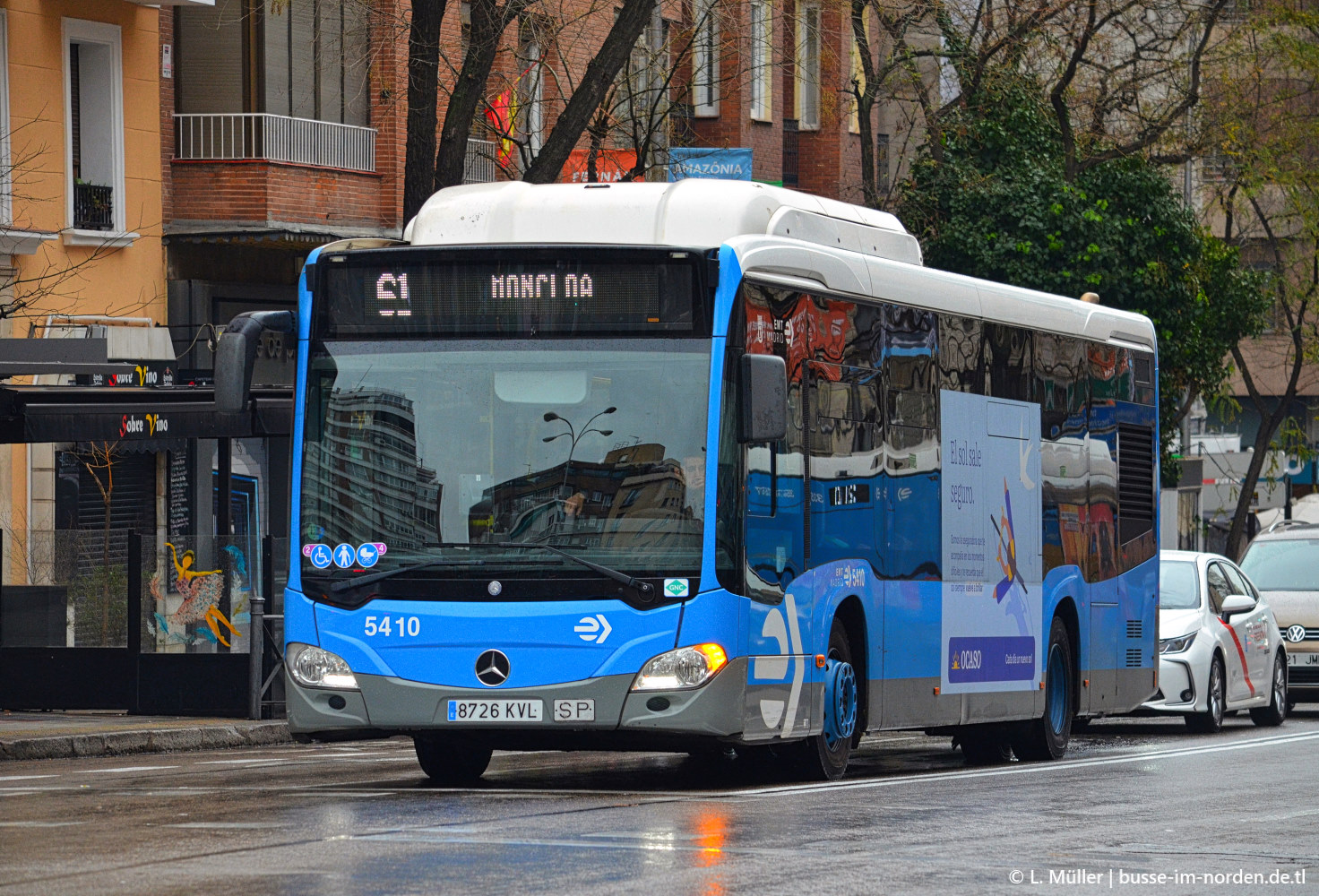 Испания, Mercedes-Benz Citaro C2 NGT № 5410