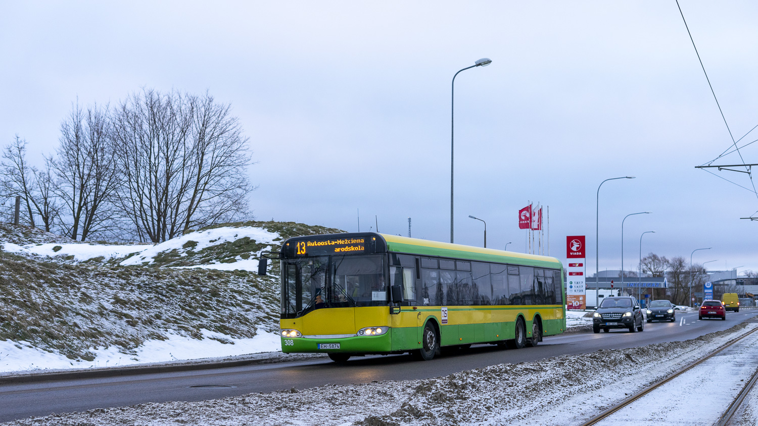 Латвия, Solaris Urbino I 15 № 308