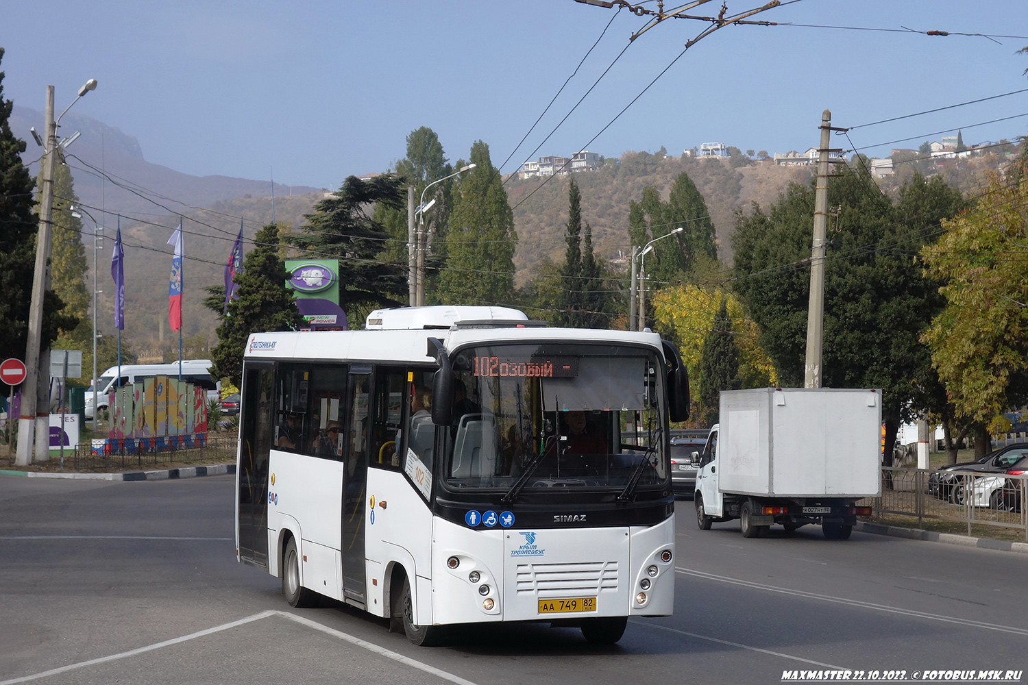 Республика Крым, СИМАЗ-2258 № АА 749 82