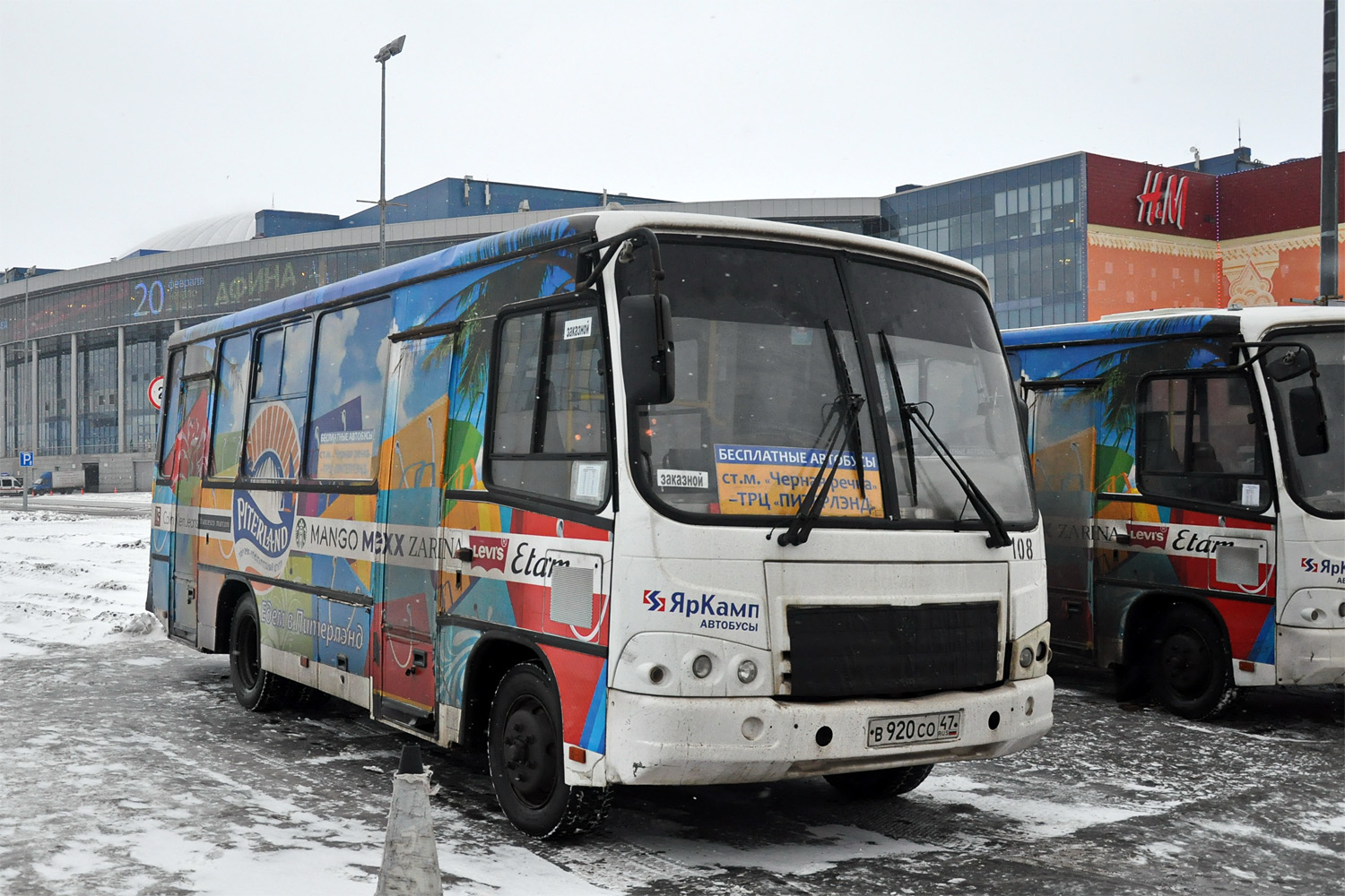 Санкт-Петербург, ПАЗ-320402-05 № 108