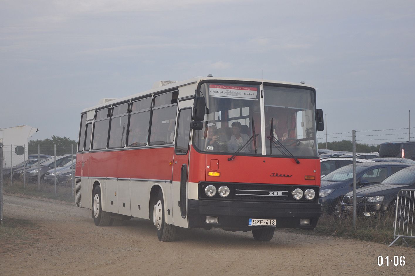 Венгрия, Ikarus 256.50VL № SZE-418; Венгрия — V. Ikarus Találkozó, Aeropark (2023)