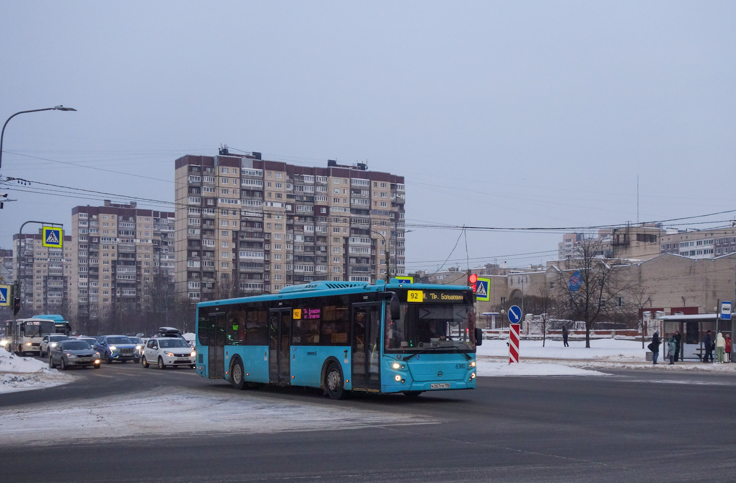 Санкт-Петербург, ЛиАЗ-5292.65 № 6380