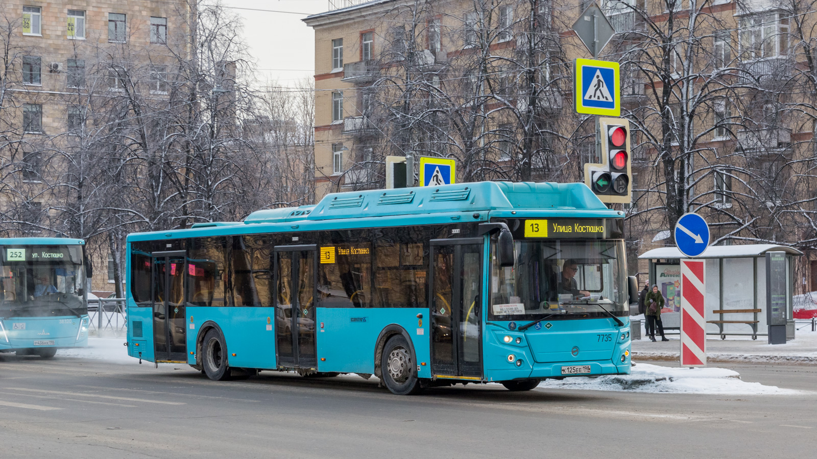 Санкт-Петербург, ЛиАЗ-5292.67 (CNG) № 7735