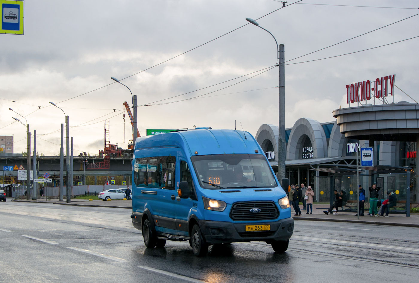 Ленинградская область, Ford Transit FBD [RUS] (Z6F.ESG.) № 9635