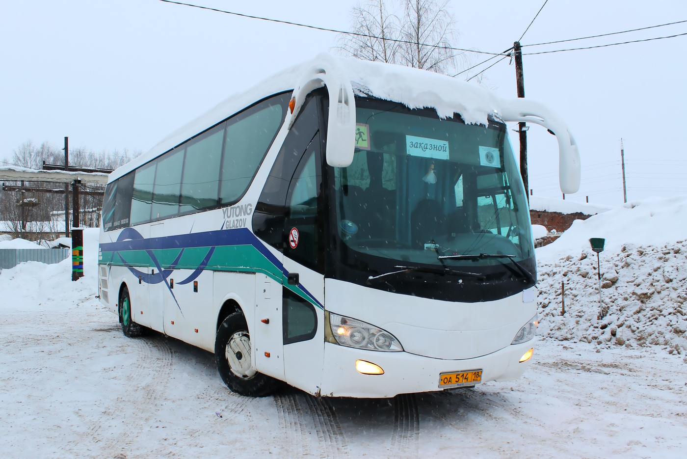 Удмуртия, Yutong ZK6129H № ОА 514 18