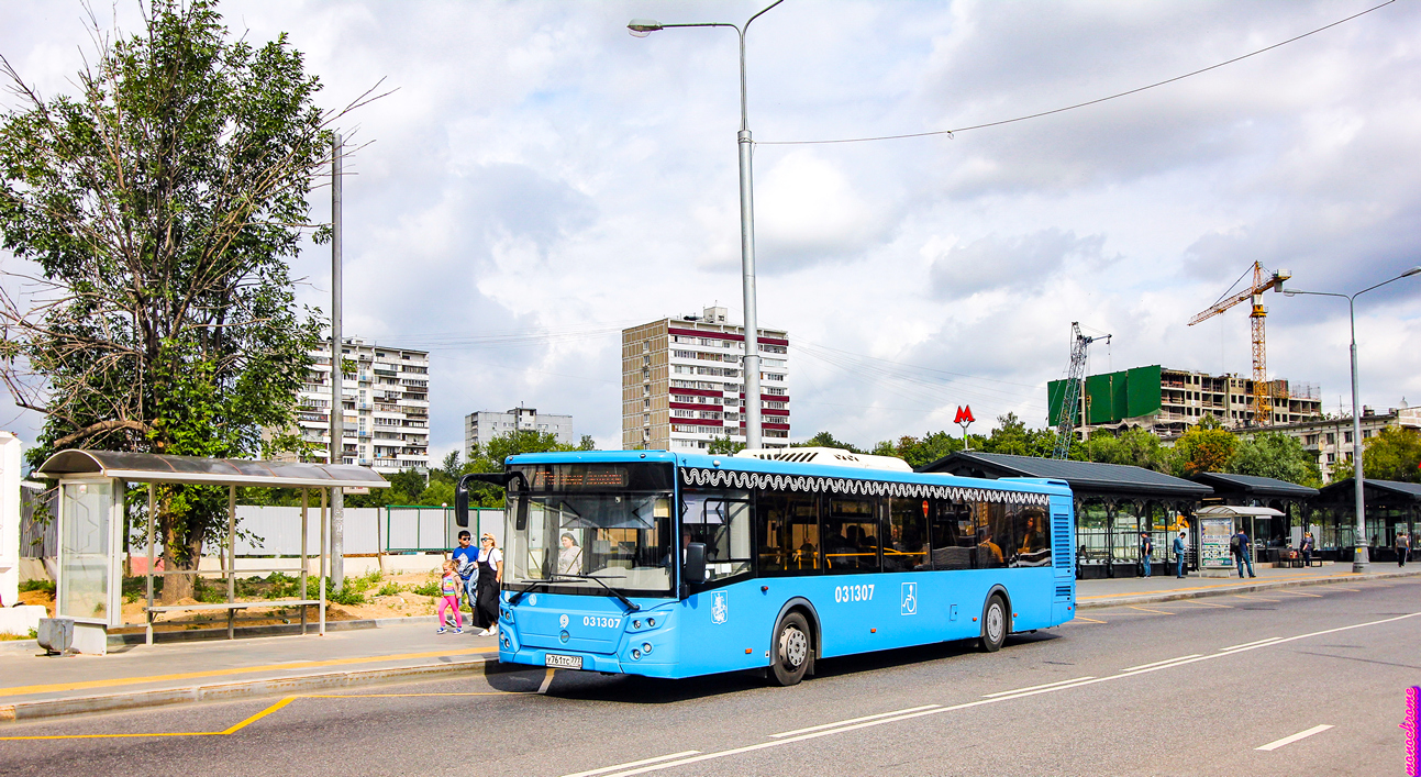 Москва, ЛиАЗ-5292.22 (2-2-2) № 031307 Москва, ЛиАЗ-5292.22 (2-2-2) № 031307