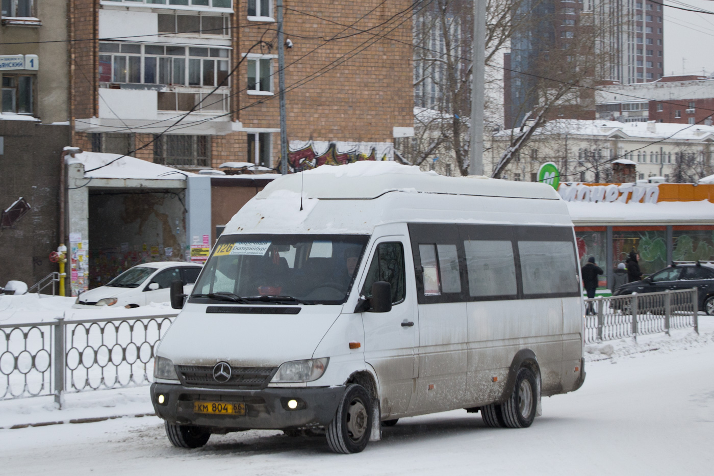 Свердловская область, Луидор-223227 (MB Sprinter Classic) № КМ 804 66