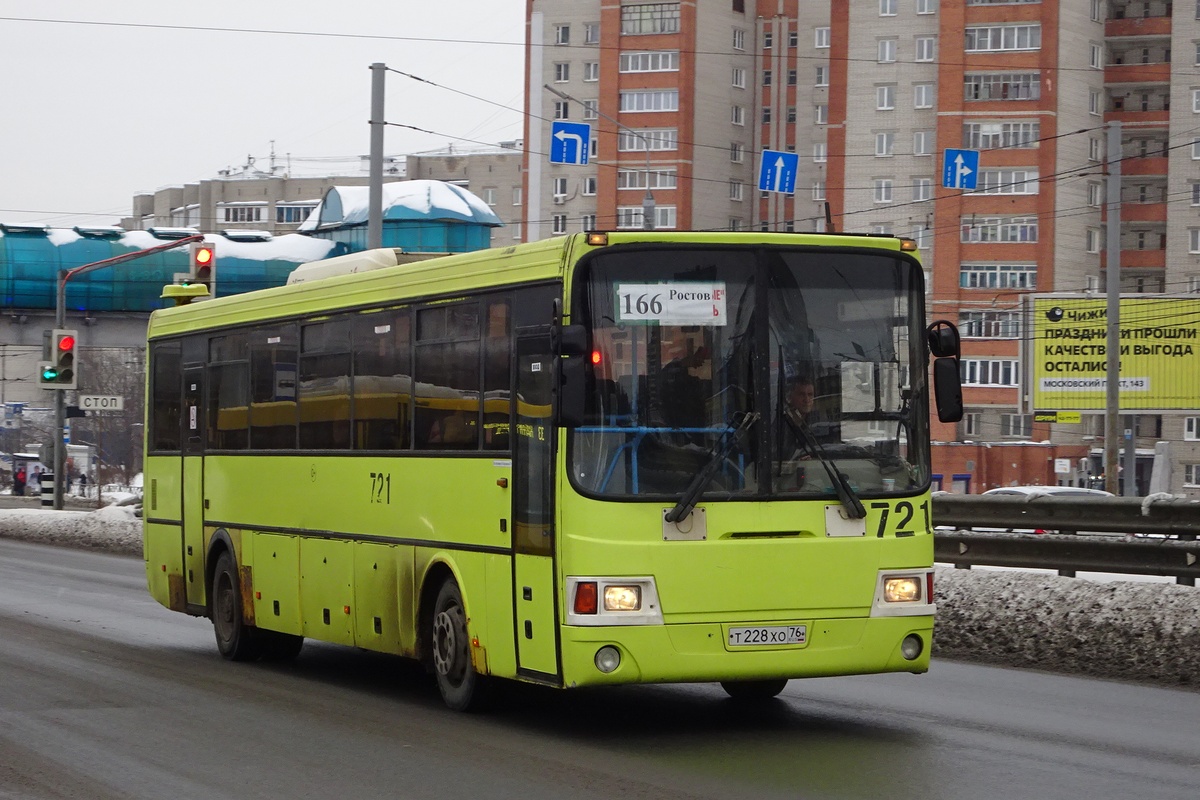 Obwód jarosławski, LiAZ-5256.23-01 (GolAZ) Nr 721