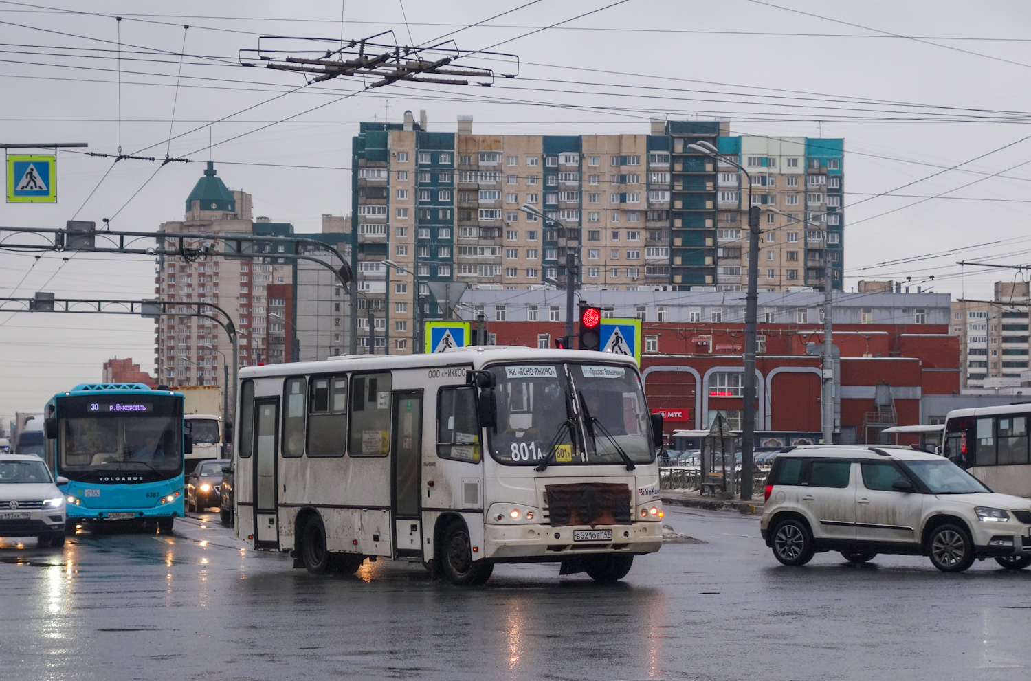 Ленинградская область, ПАЗ-320402-05 № В 521 ОЕ 147