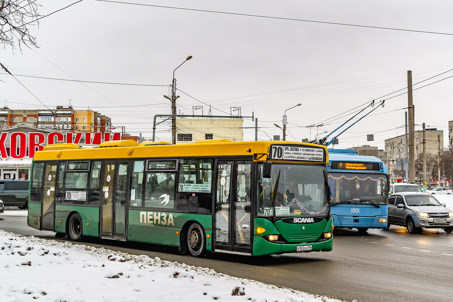 Пензенская область, Scania OmniLink I (Скания-Питер) № Е 902 АХ 164