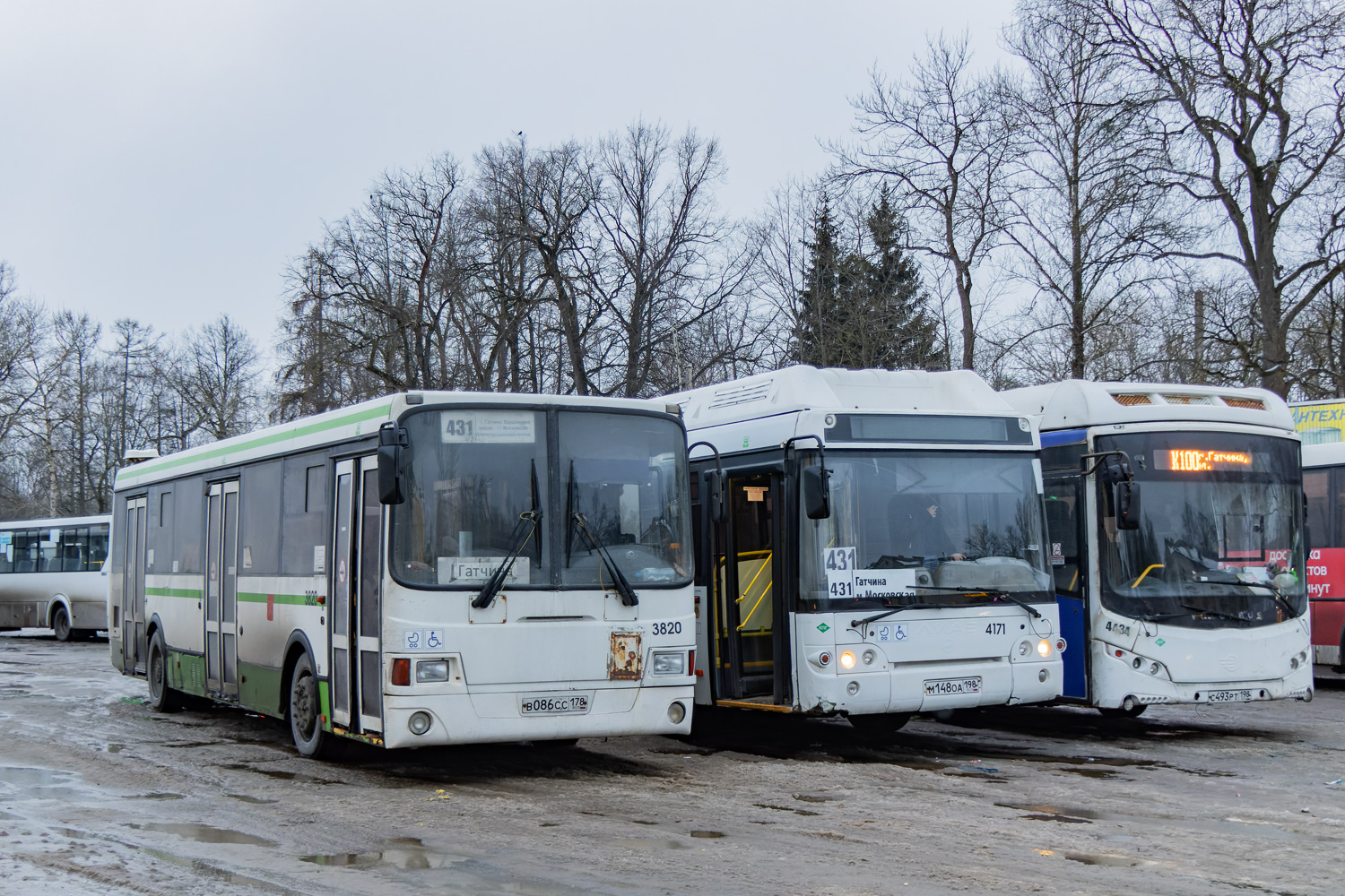 Ленинградская область, ЛиАЗ-5293.60 № 3820