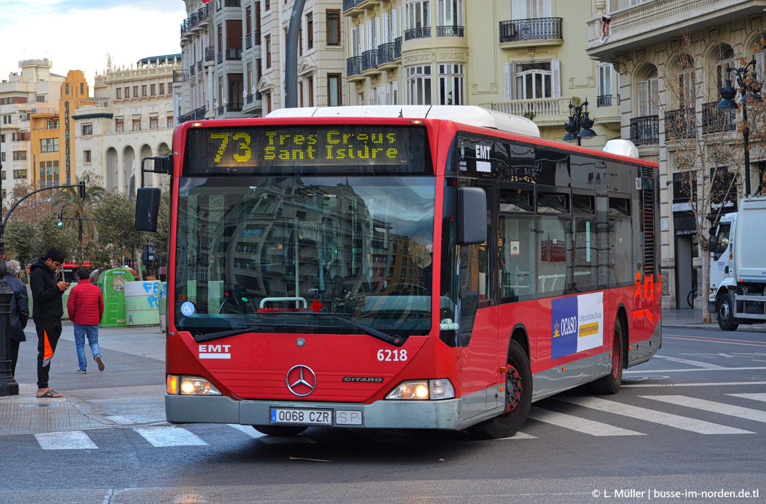 Испания, Mercedes-Benz O530 Citaro № 6218