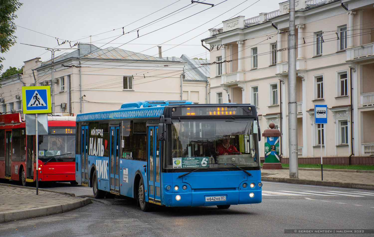 Кабардино-Балкария, ЛиАЗ-5292.22-01 № 042