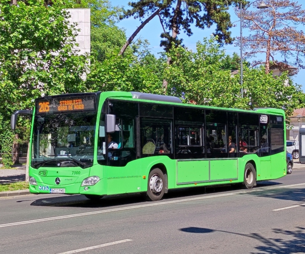 Румыния, Mercedes-Benz Citaro C2 hybrid № 7000