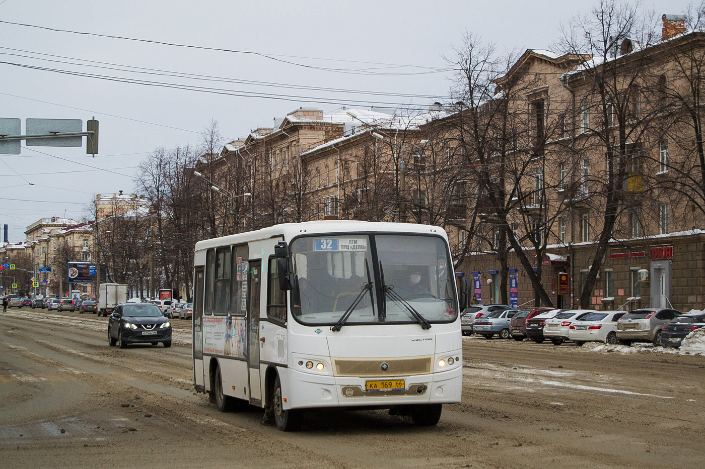 Свердловская область, ПАЗ-320302-02 "Вектор" № КА 169 66