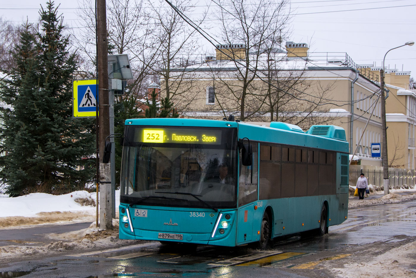 Санкт-Петербург, МАЗ-203.947 № 38340