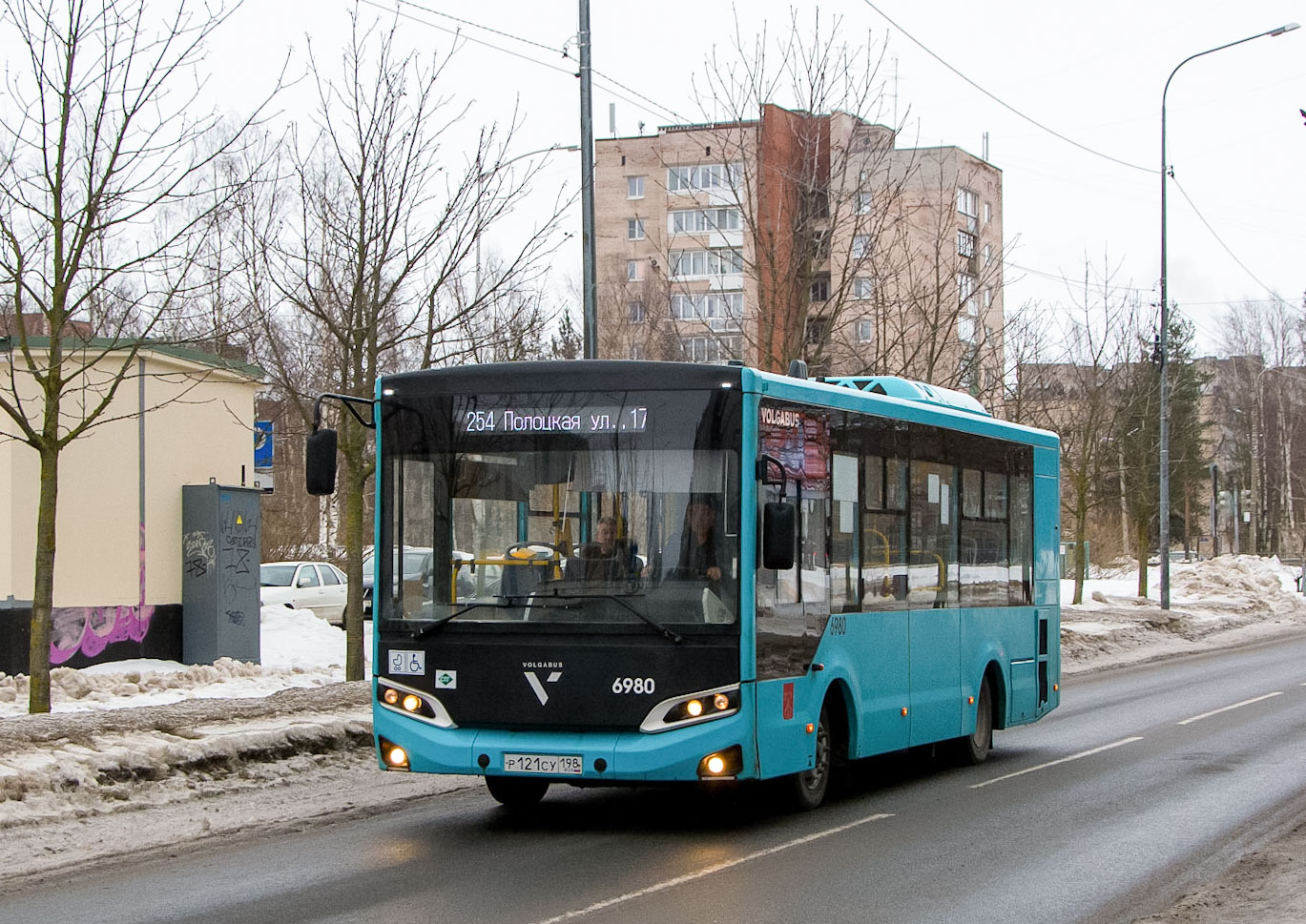 Санкт-Петербург, Volgabus-4298.G4 (LNG) № 6980